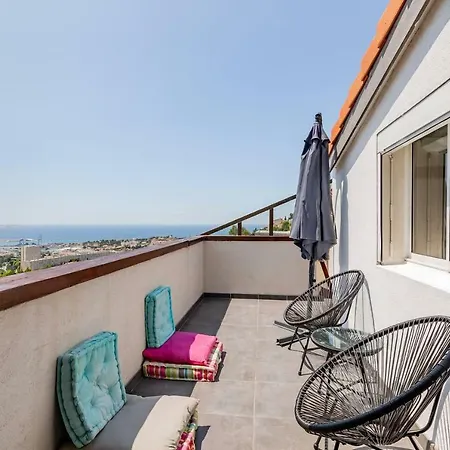 Appartement Cosy Verduron Vue Mer Panoramique Marseille Exterior photo