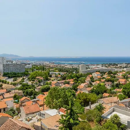 Appartement Cosy Verduron Vue Mer Panoramique Marseille Exterior photo